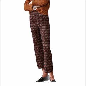 ANTHROPOLOGIE Dolan Beth Cropped Flare Pants Size M